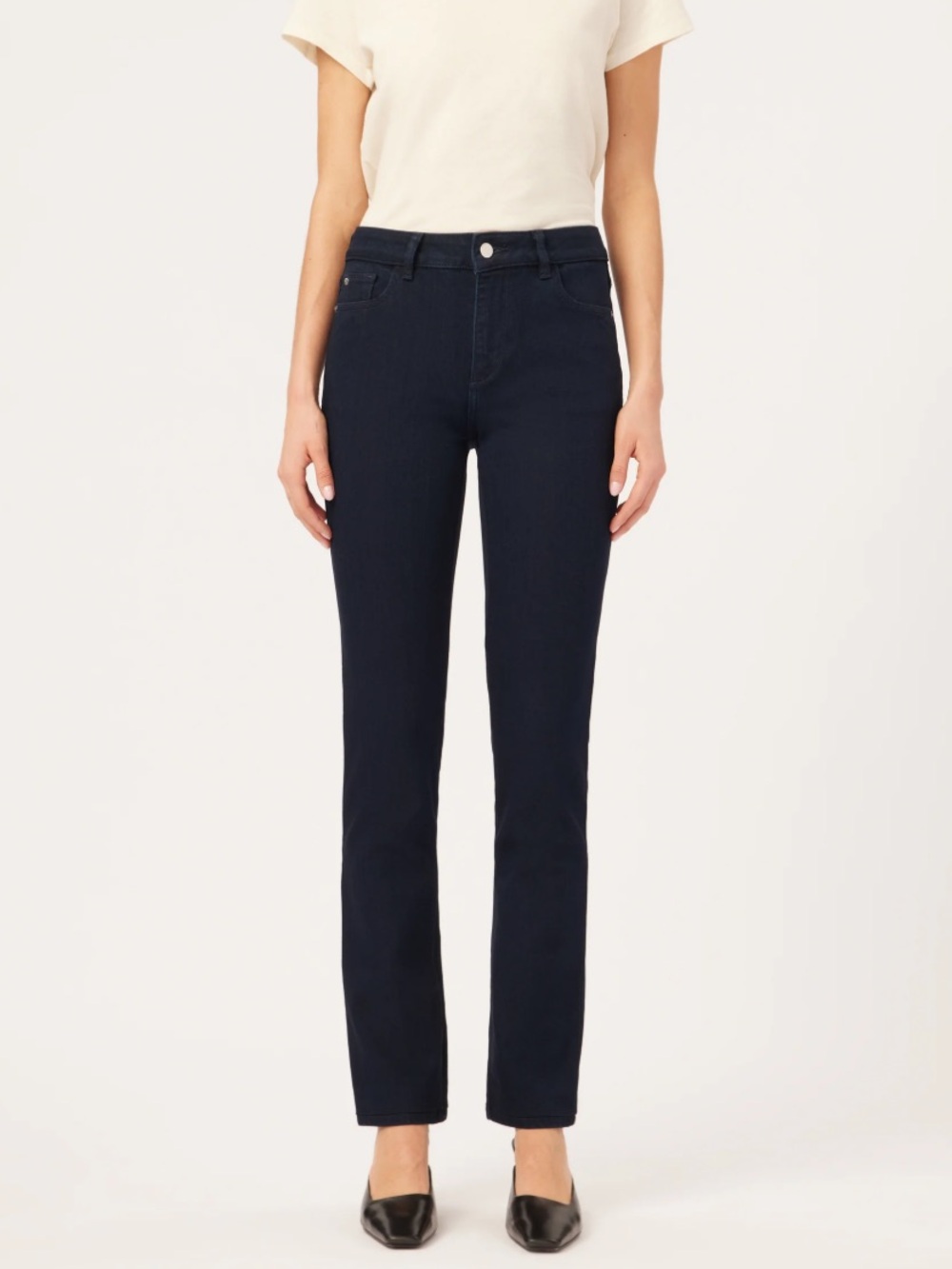 DL1961 Coco Mid-Rise Curvy Straight Jean size 28X34
